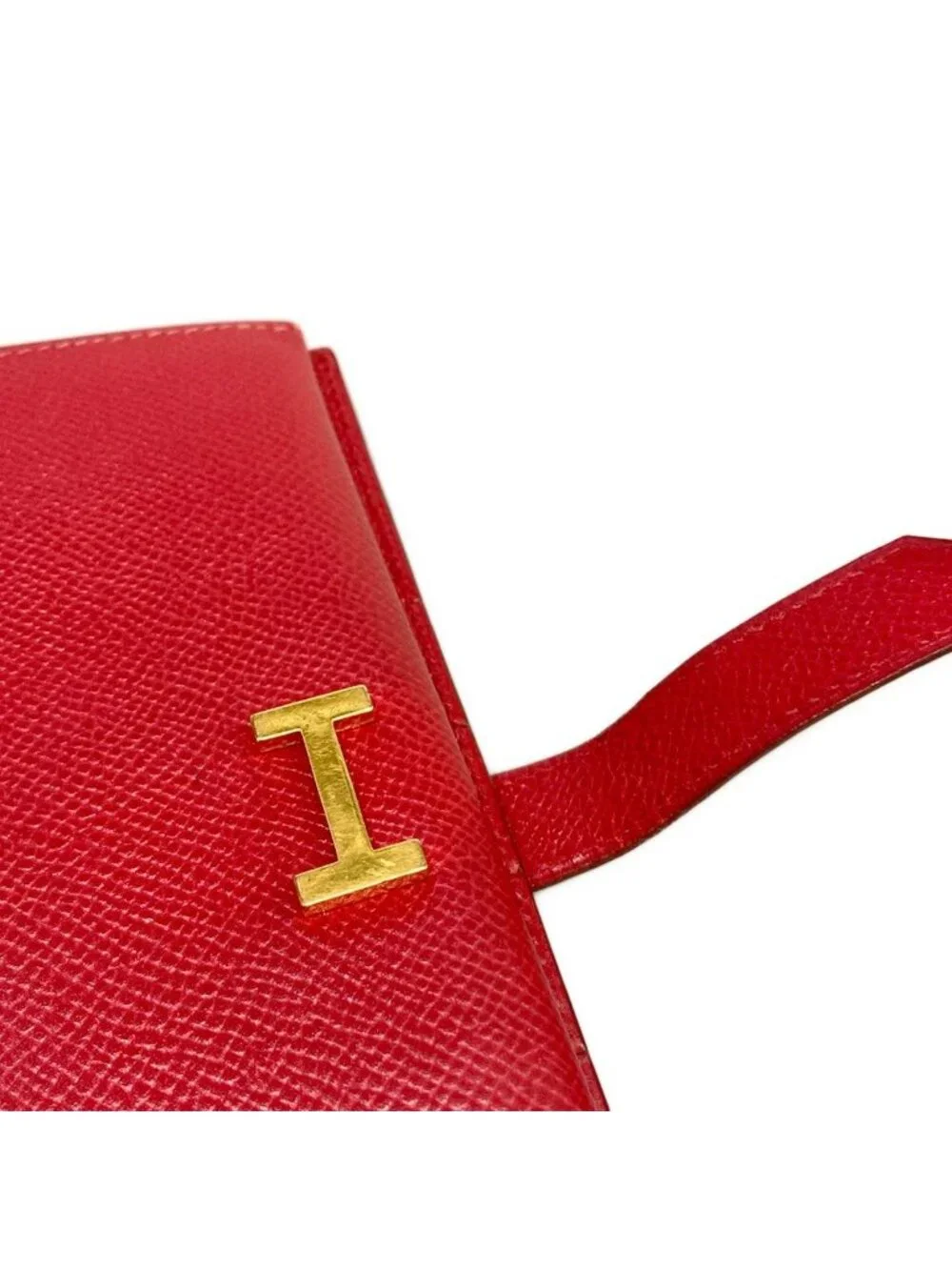 Hermes Wallet Bearn Ruby Previous Model Gold
